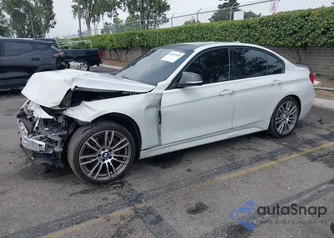 2014 BMW 3 Series 335I z USA, uszkodzony, nr VIN WBA3A9G57ENR97358